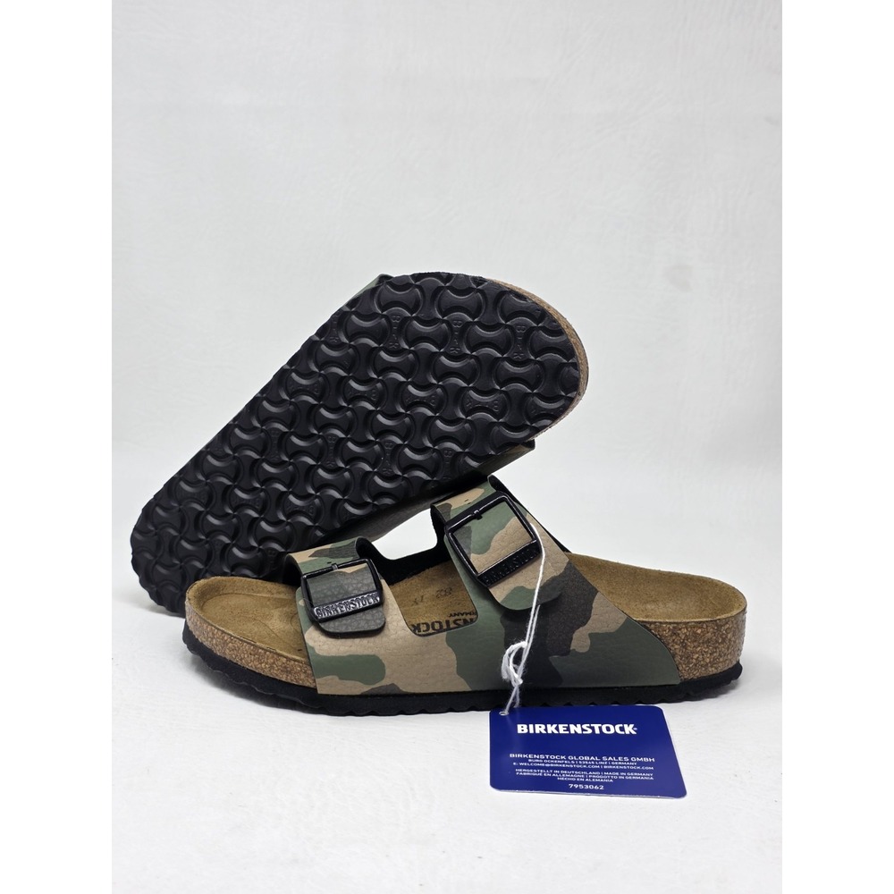 Birkenstock Arizona Kids Size C13 Sandals EU 31 Desert Soil Camouflage Green NWT